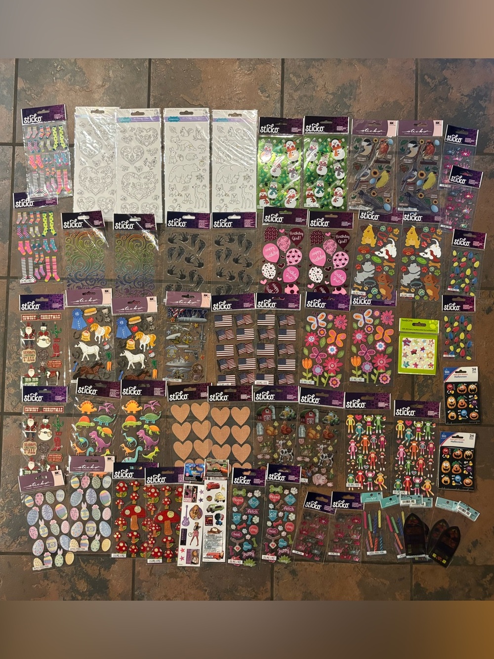 Huge bundle Sticker Lot — Colorful Assortment #10